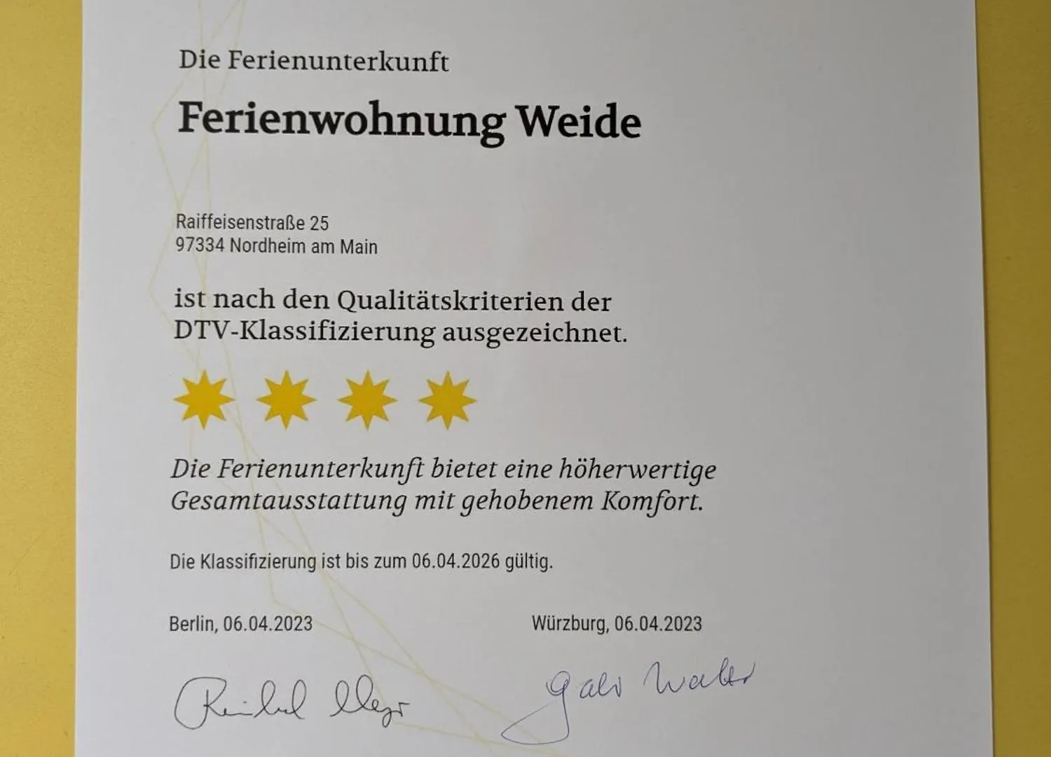 Ferienwohnungen Familie Neubert Nordheim am Main 4*,
